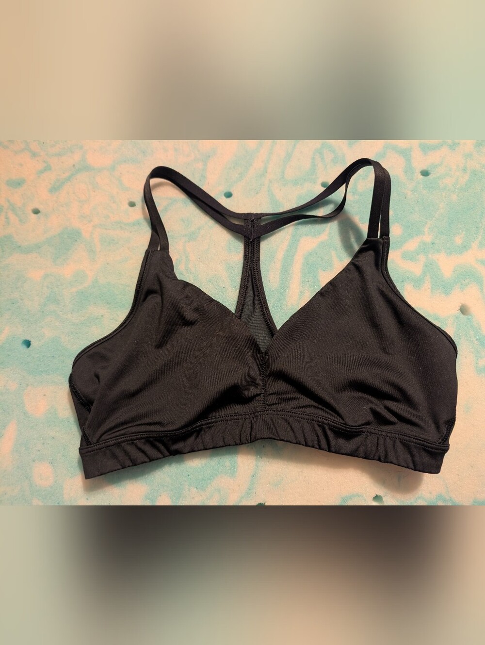Victoria's Secret VSX Black Sports Racerback Bra Small